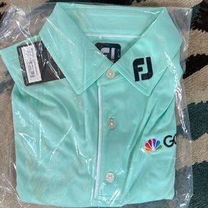 Footjoy mint green polo